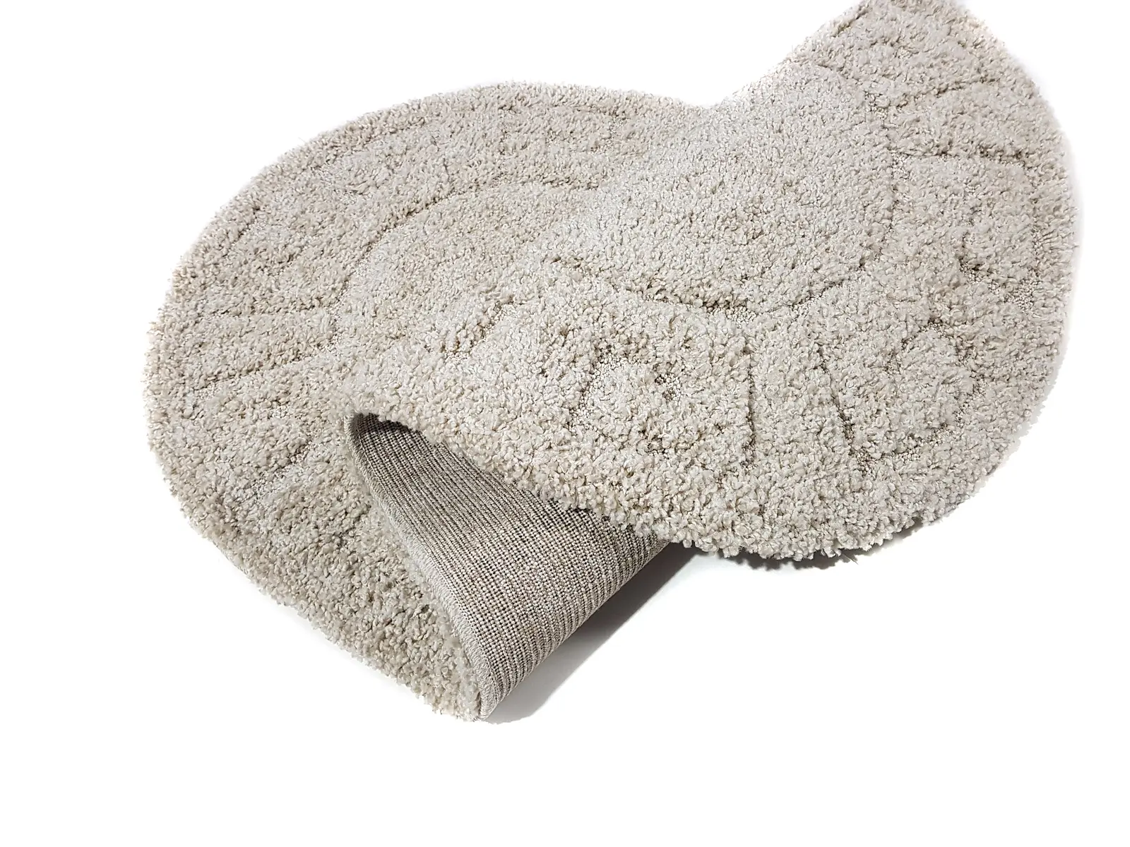 Ворсистий килимок Plush Loop cream A361C