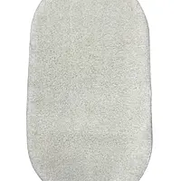 Пухнастий килим Plumeria кремовий 12500/10