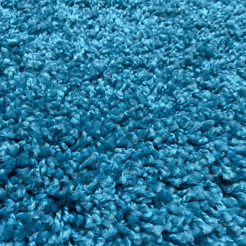 Пухнастий килим Plumis Lux BLUE 6365A