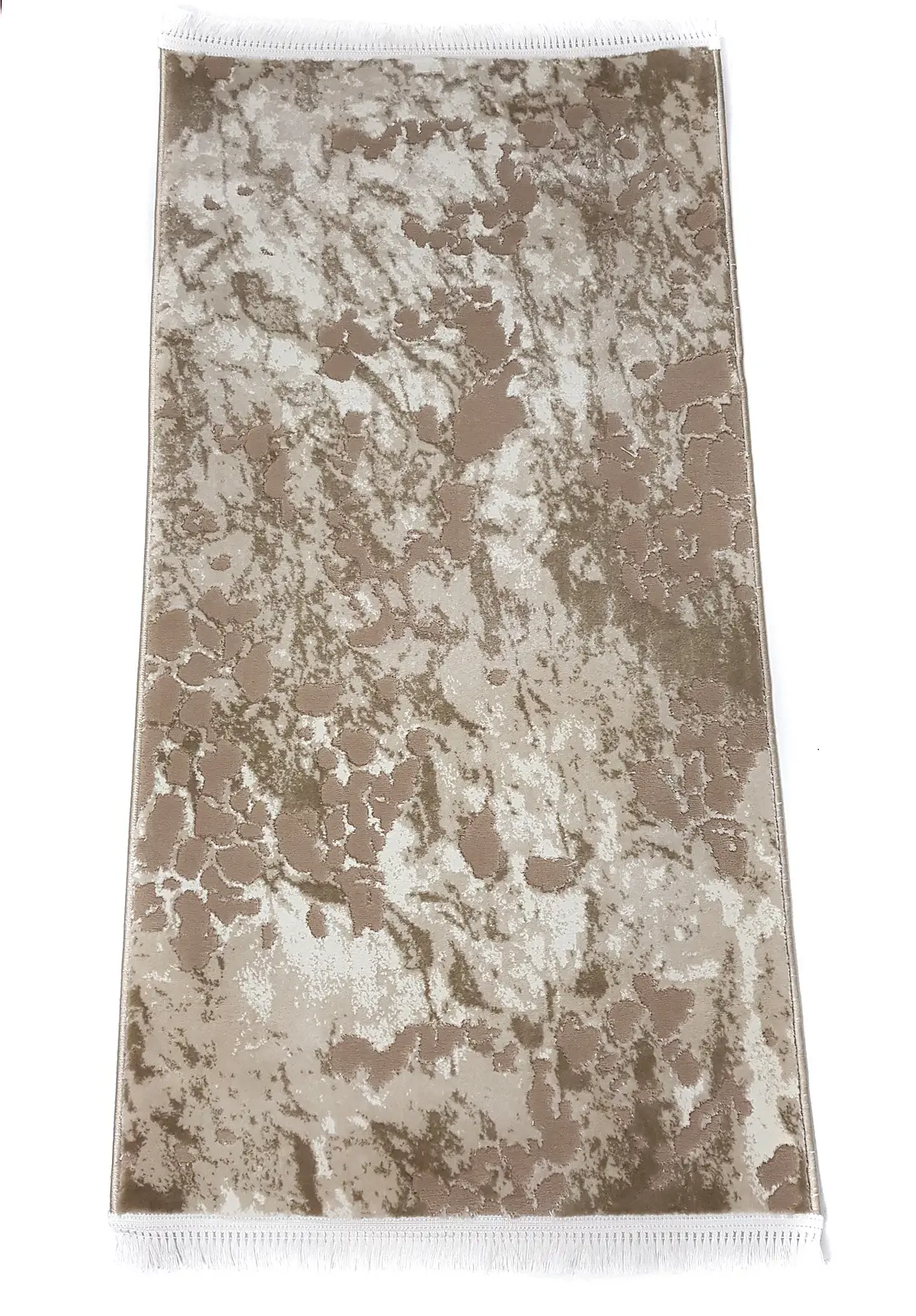Килим з комбінованим ворсом и термоусадкой Glacia beige 03583B