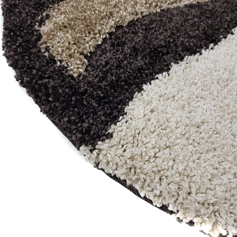 Ворсистий килимок Plush Loop DARK BROWN 8254A