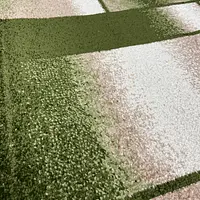 Килим фризе з невисоким ворсом Macio Beige\Green 02626A