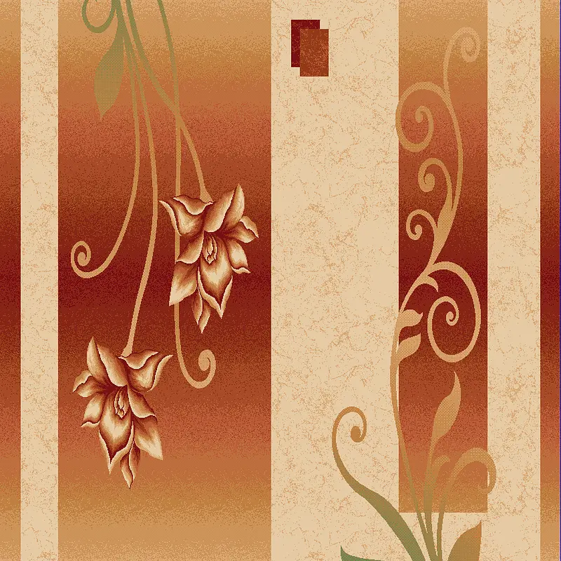 Килим високощільний з художественной стрижкой Elara Cream 5792D