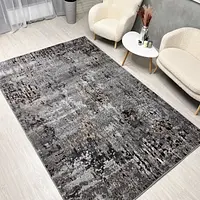 Килим з невисоким ворсом Mara сірий Gray 24136/116
