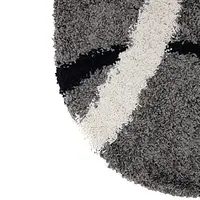 Пухнастий килим Plumis Lux Gray 7368A