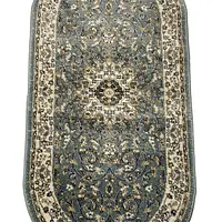 Килим хітсет з невисоким щільним ворсом Luxia BLUE 9473A