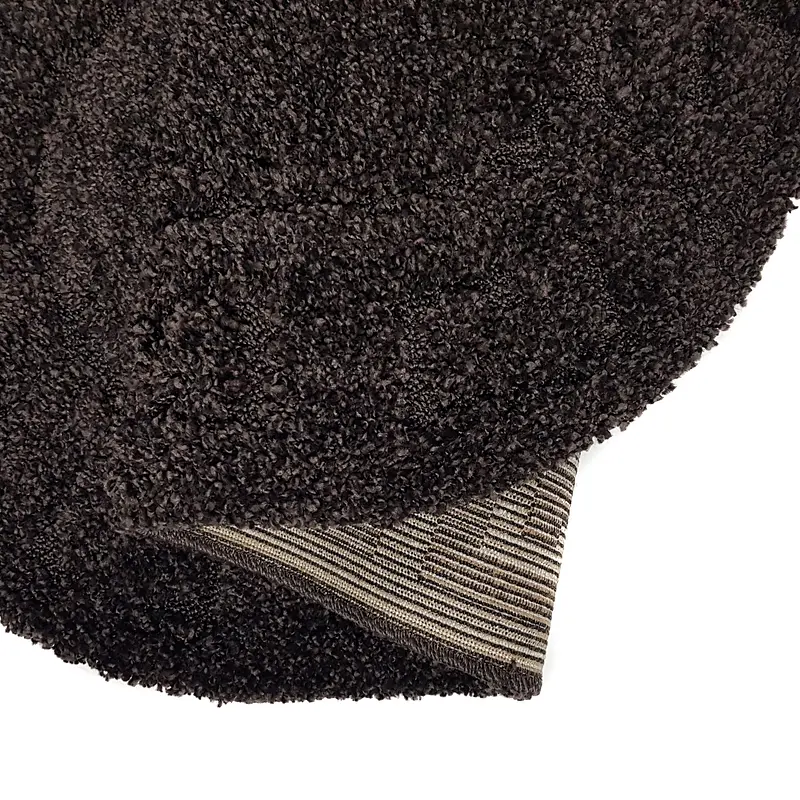 Ворсистий килимок Plush Loop DARK BROWN A361C