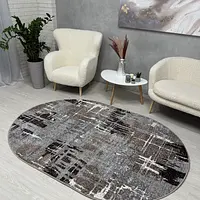 Килим з невисоким ворсом Mara сірий Gray 24037/123