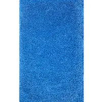 Пухнастий килим Plumis Lux BLUE 6365A