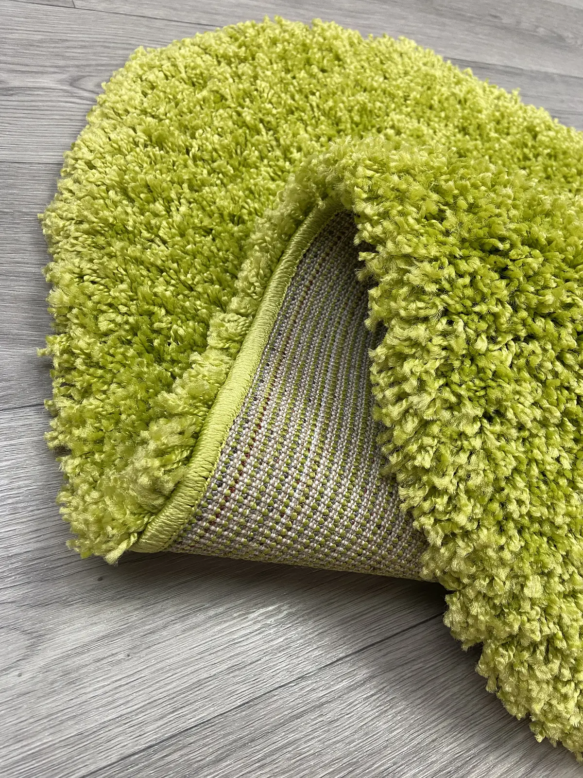 Пухнастий килим Plumis Lux LIGHT GREEN 6365A