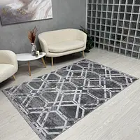 Килим з невисоким ворсом Vortex Сірий 2740G K.GRI / A.GRI