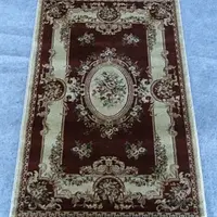 Килим хітсет з невисоким щільним ворсом Luxia BROWN 4283A