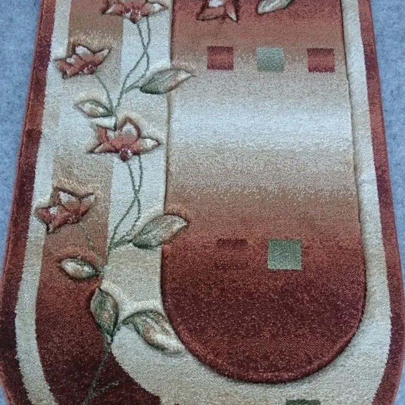 Килим високощільний з художественной стрижкой Elara cream 6615B