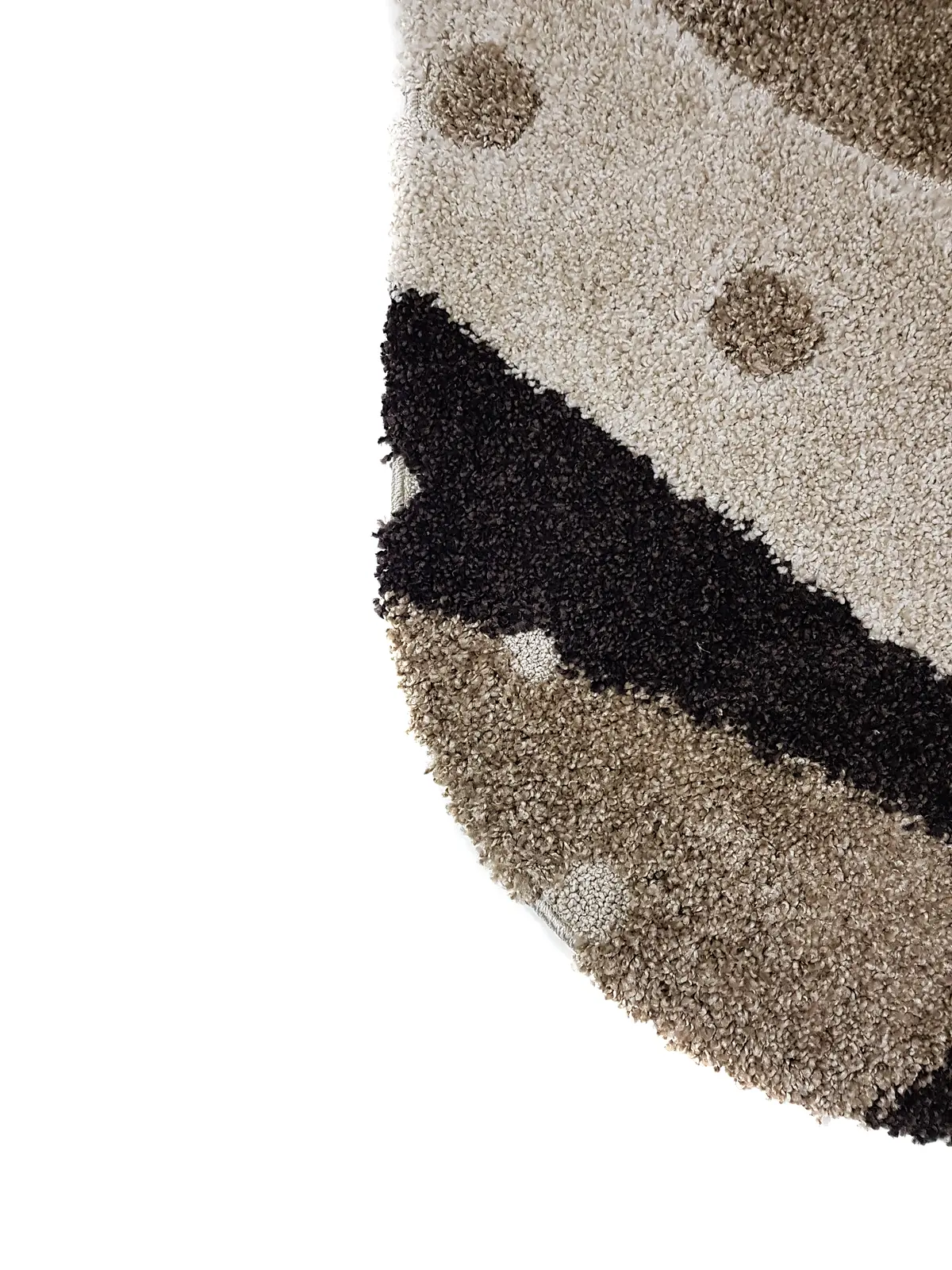 Ворсистий килимок Plush Loop cream 7641B