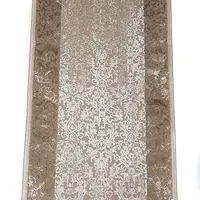 Килим з комбінованим ворсом и термоусадкой Glacia beige 03977A