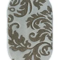 Килим з художньою стрижкою Tropica cream C586A