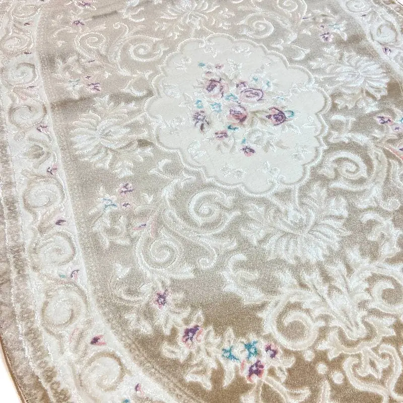 Класичний килим Flora Бежевий P659B