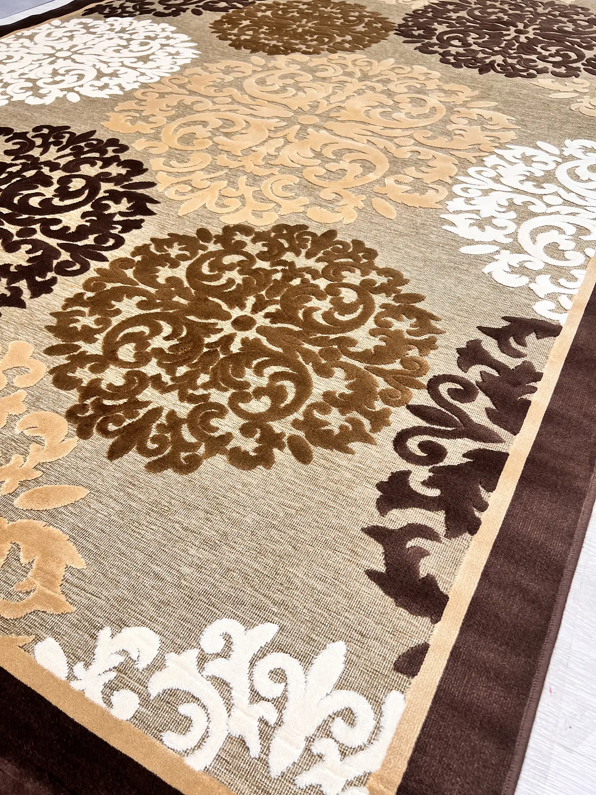 Натуральний Килим Velura Sound SCHENILLE IVORY 4202A
