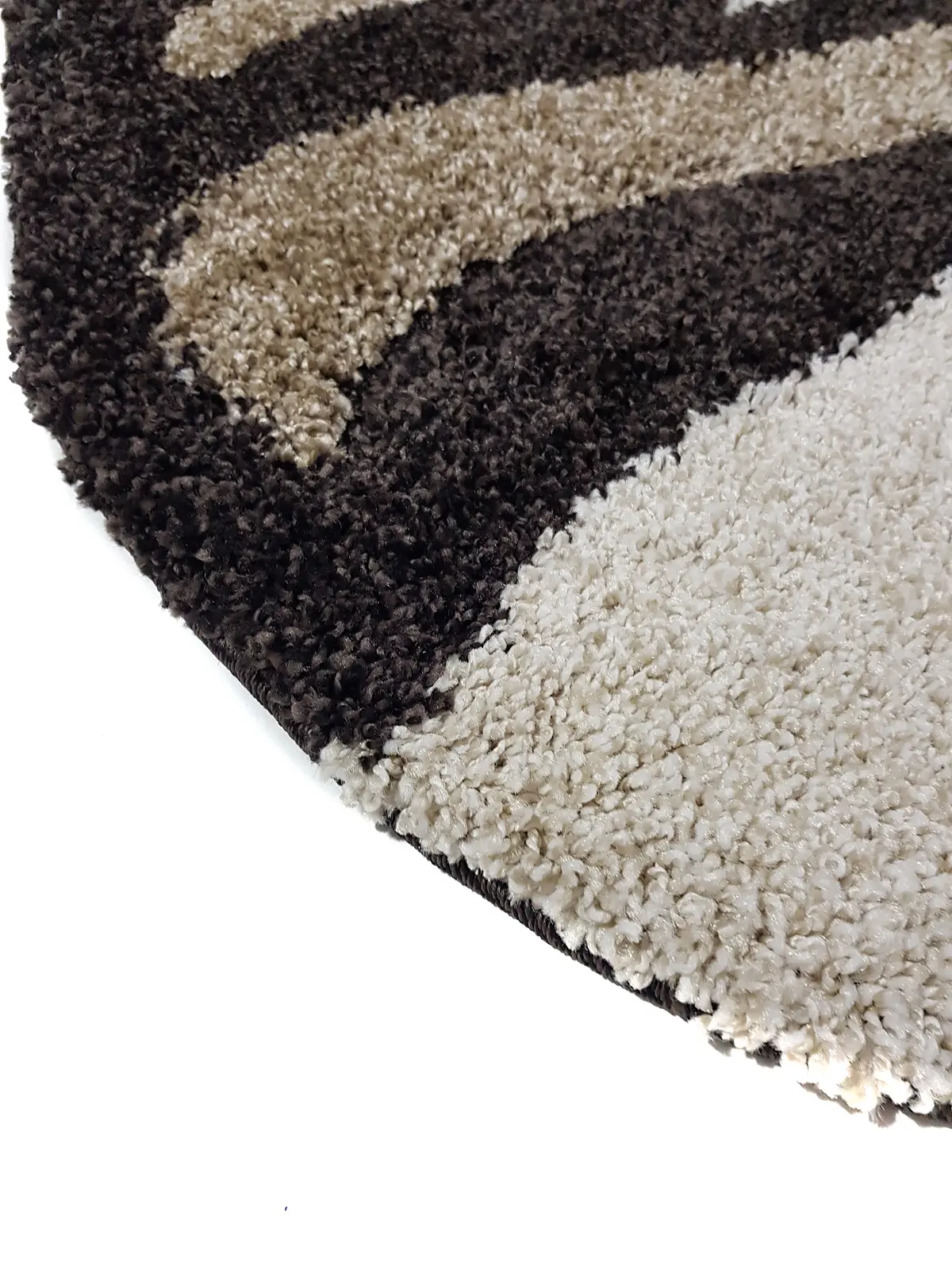 Ворсистий килимок Plush Loop DARK BROWN 8254A