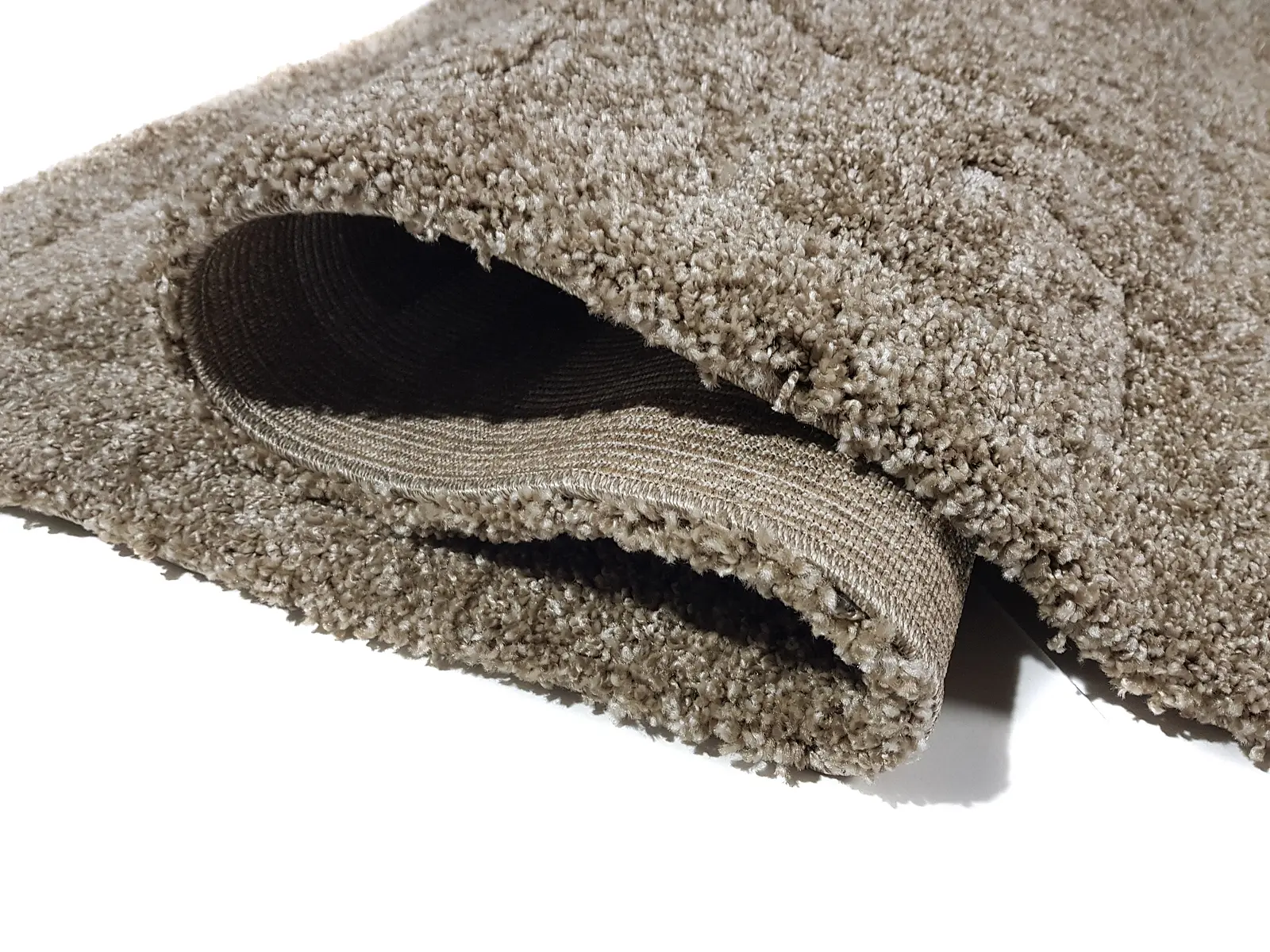 Ворсистий килимок Plush Loop beige A361D