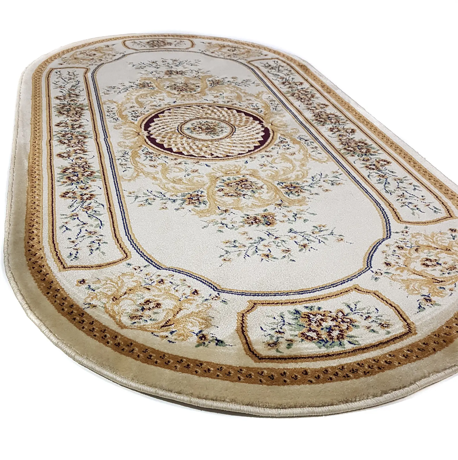 Класичний килим з поліестеру Argentum cream 5813B