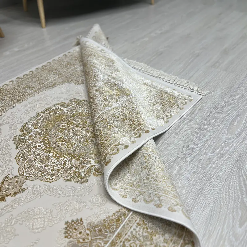 Килим з бамбукової нитки Heritex Imperia Золотий 1770
