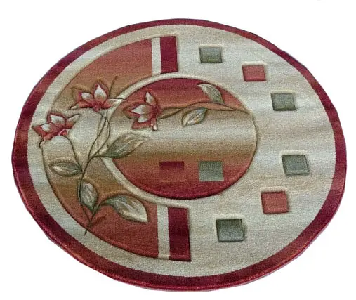 Килим високощільний з художественной стрижкой Elara CREAM 6615A