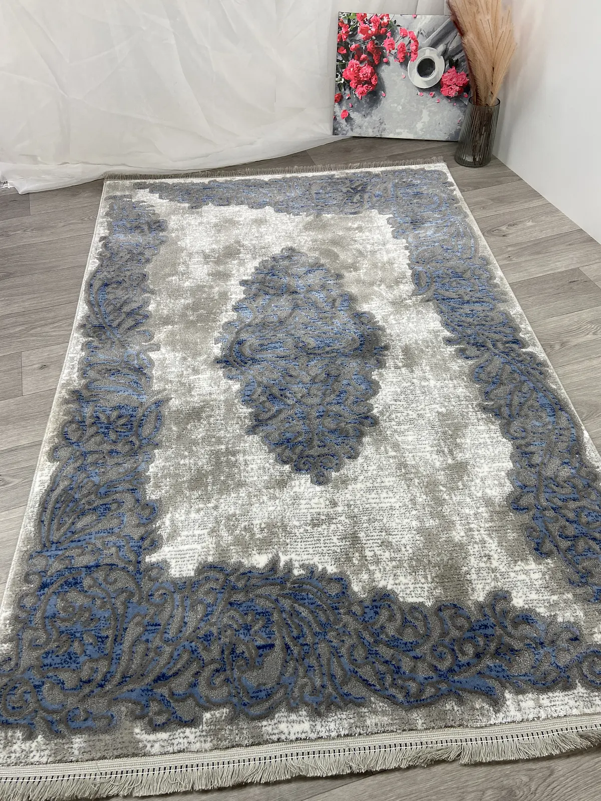 Килим з термоусадкою Aquila Mavi 3254C