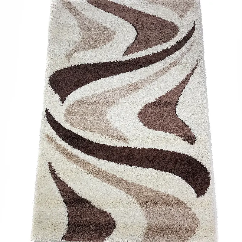 Ворсистий килимок Plush Loop Cream 8254B
