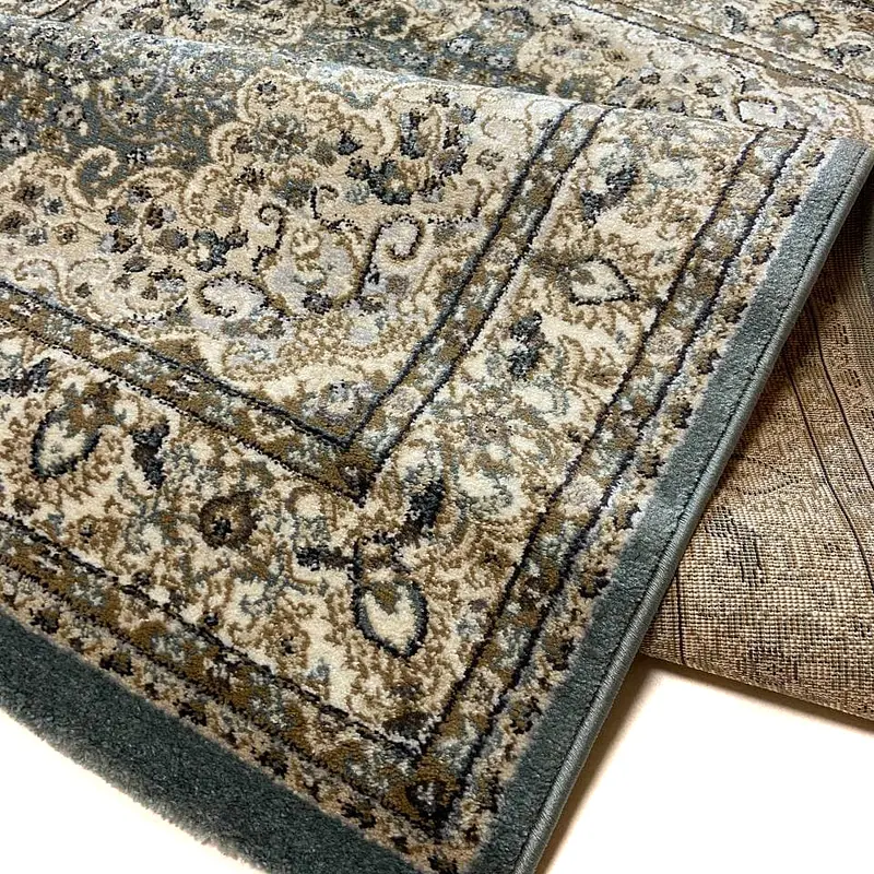 Килим хітсет з невисоким щільним ворсом Luxia BLUE 8582T