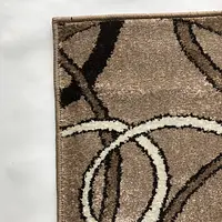 Килим фризе з невисоким ворсом Macio бежевий Beige 02793A