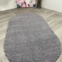 Пухнастий килим Argenta Plush Gray P113A