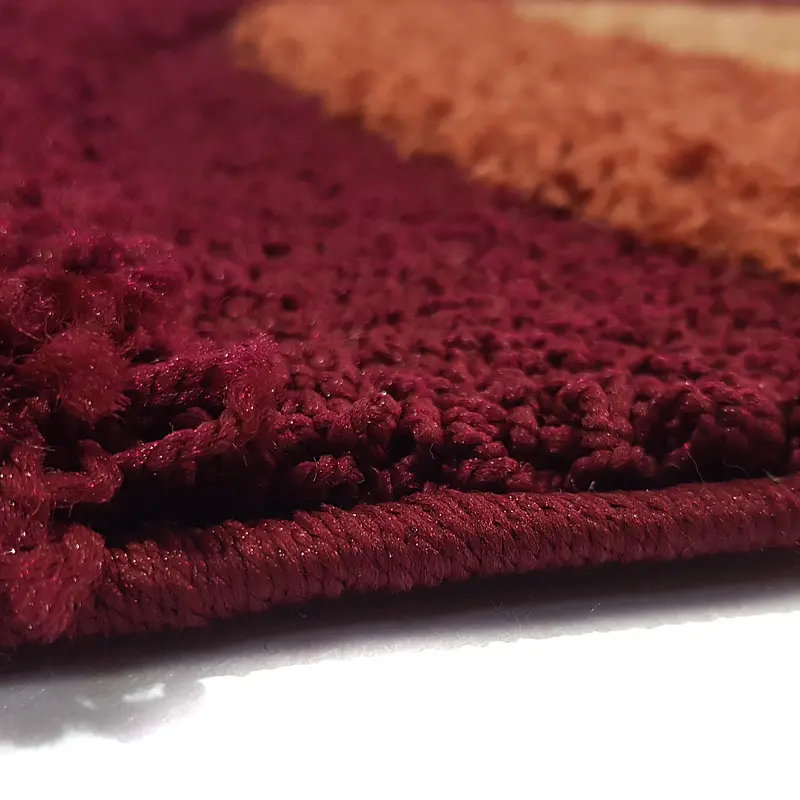 Ворсистий килимок Vortax Plush Loop CHERRY 7641A
