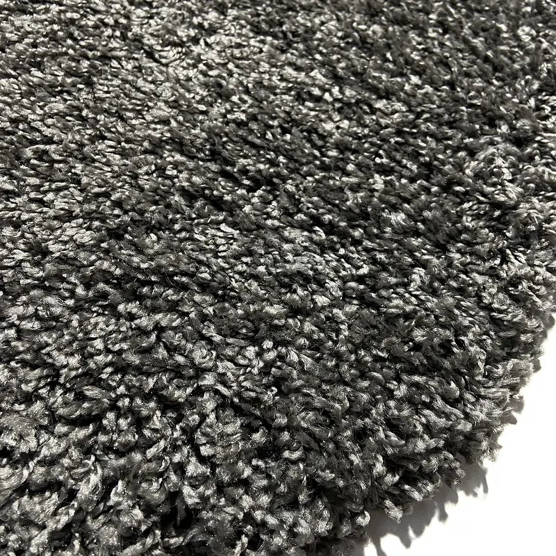 Пухнастий килим Plumis Lux Gray 6365A