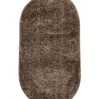 Пухнастий килим Plumeria brown 12500/90