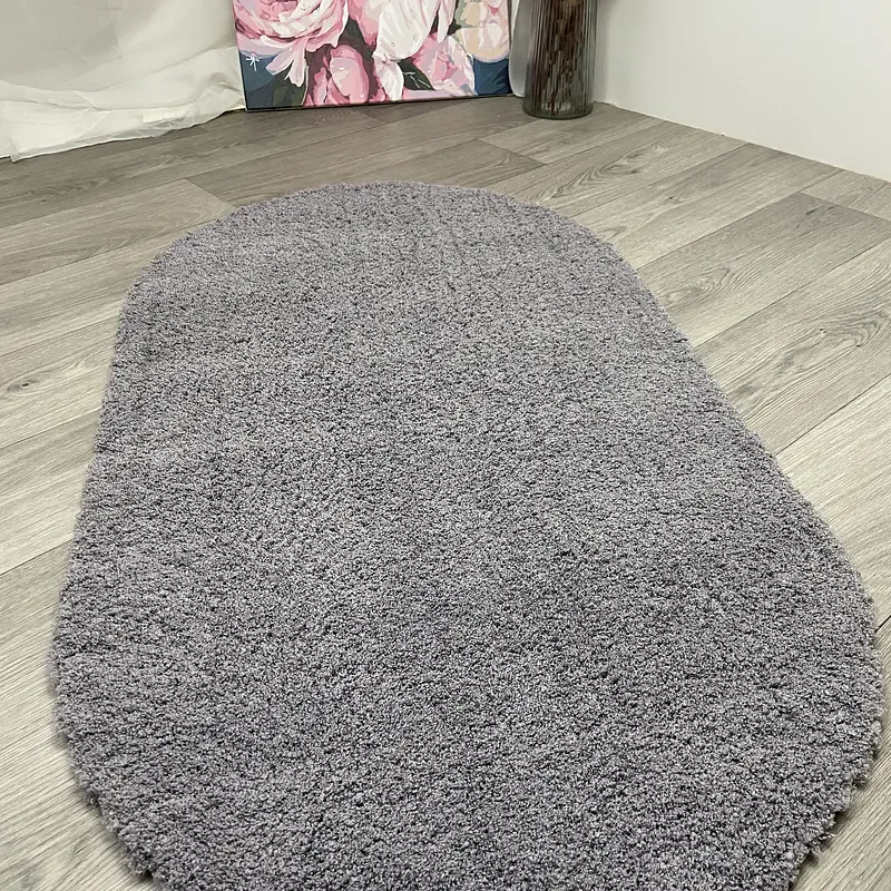 Пухнастий килим Argenta Plush Gray P113A