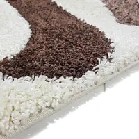 Ворсистий килимок Plush Loop Cream 8254B