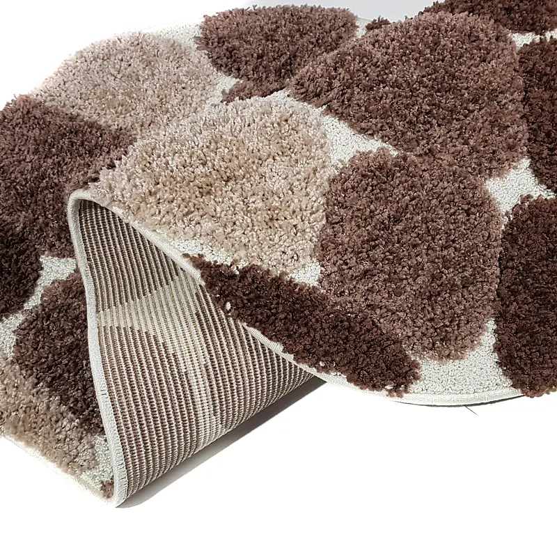 Ворсистий килимок Plush Loop cream 8968A