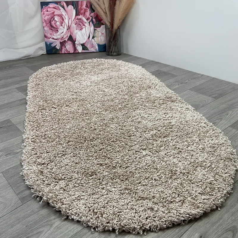 Пухнастий килим Plumis Lux BEIGE 6365A