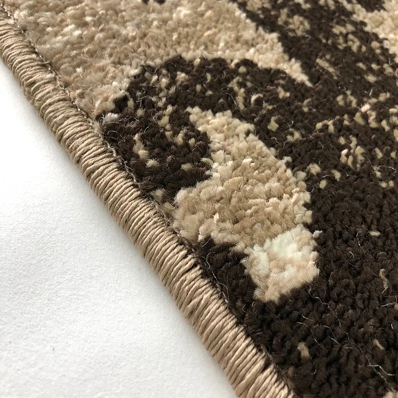 Килим фризе з невисоким ворсом Macio бежевий Beige 03915A