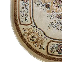 Класичний килим з поліестеру Argentum cream 5813B