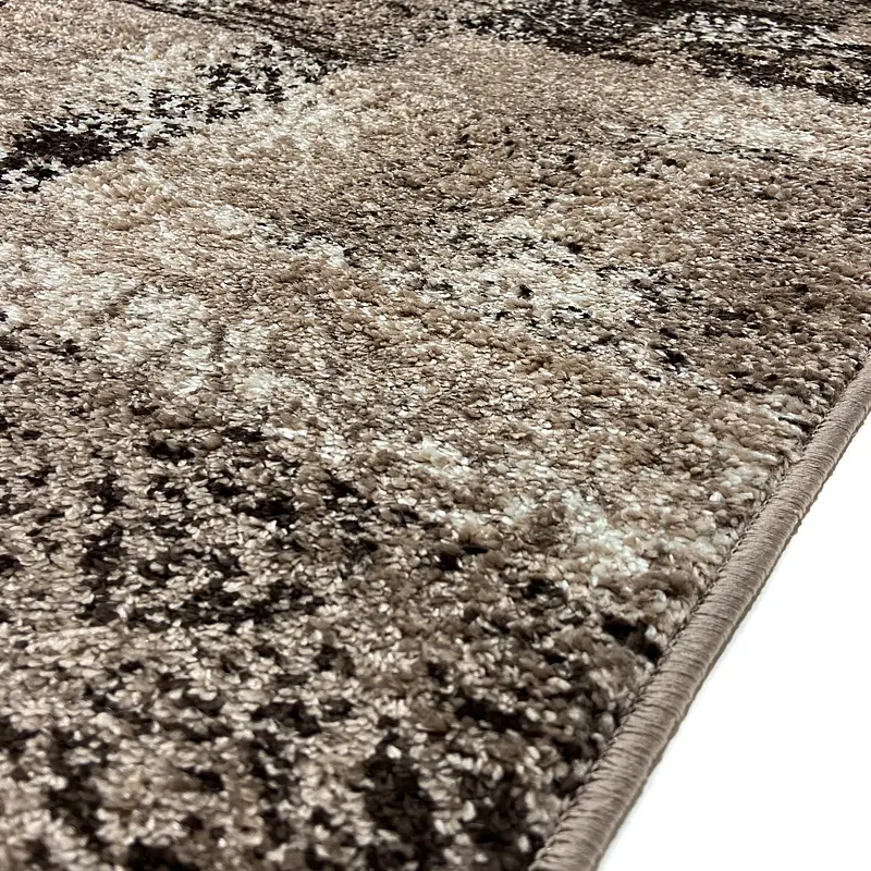 Килим фризе з невисоким ворсом Macio Beige 02588A