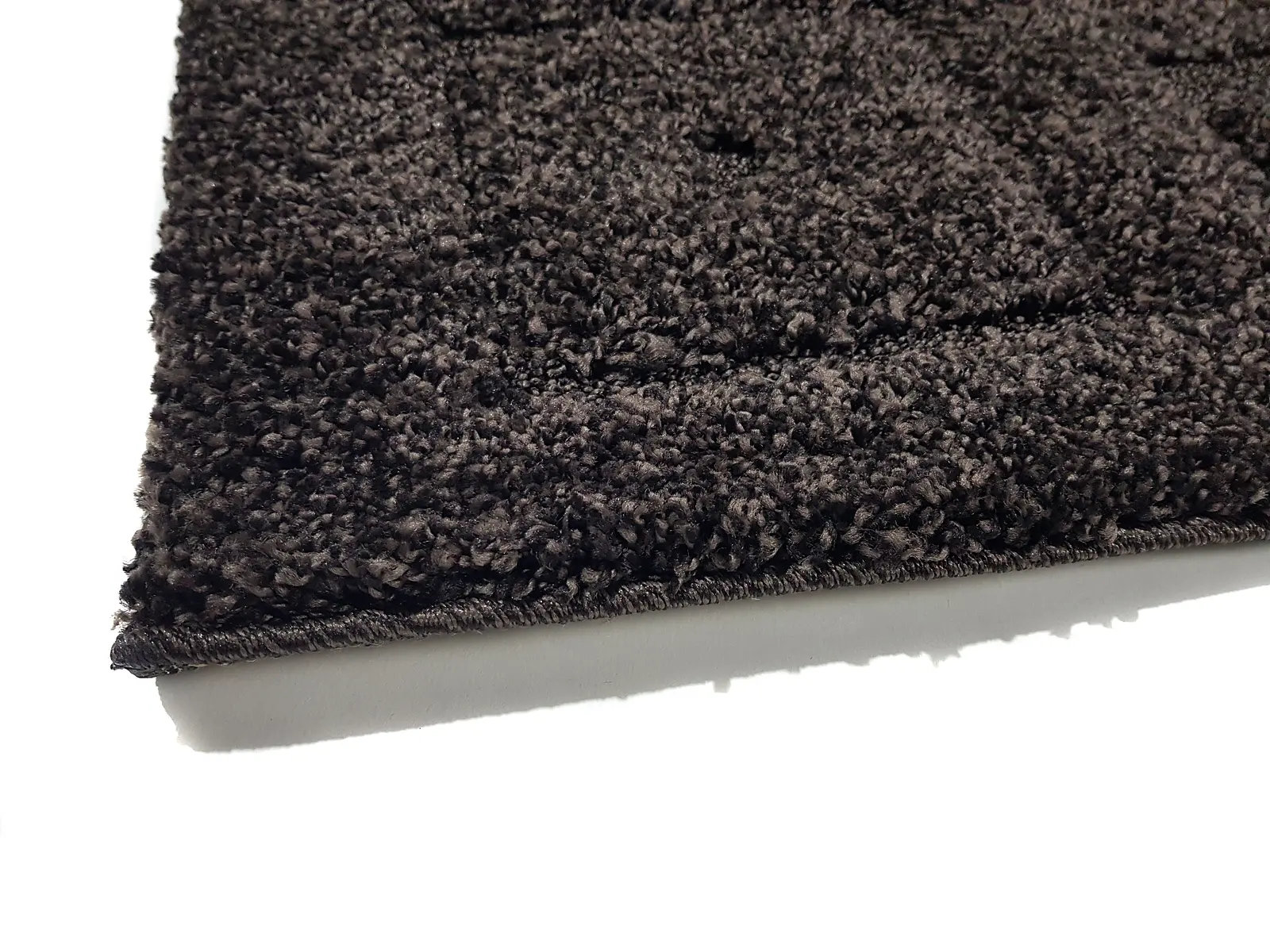 Ворсистий килимок Plush Loop DARK BROWN A361C