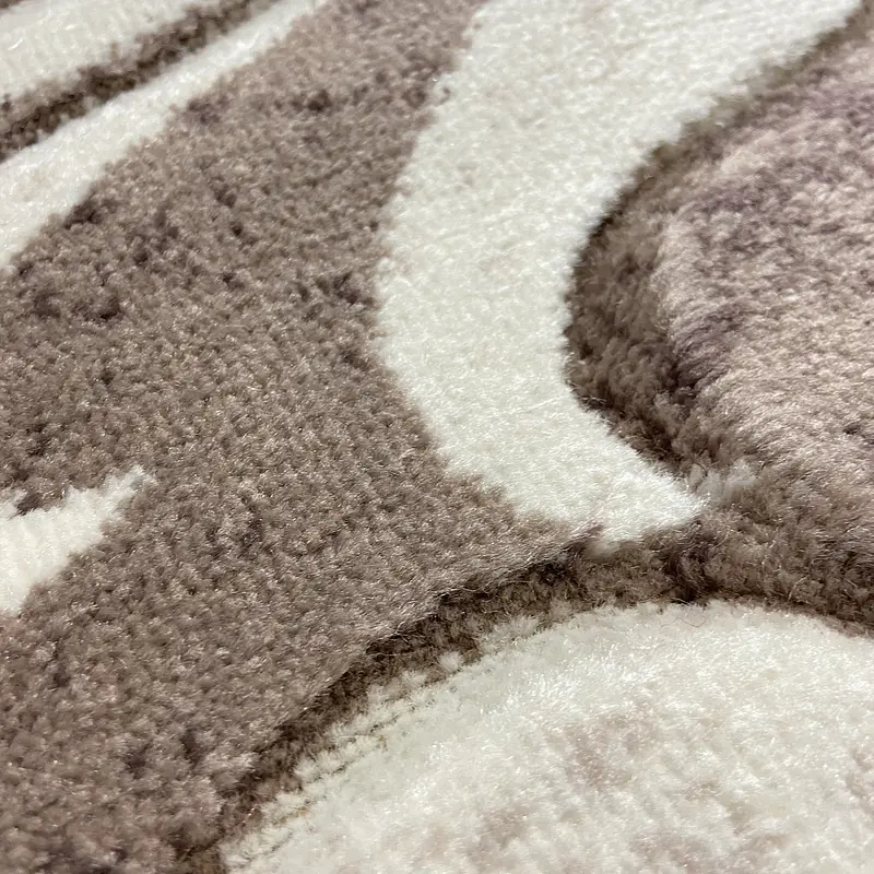 Килим з художньою стрижкою Aquila Pro KREM/VIZON 2761A