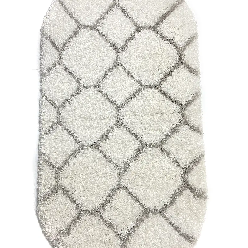 Пухнастий килим Quietis Cream P543A