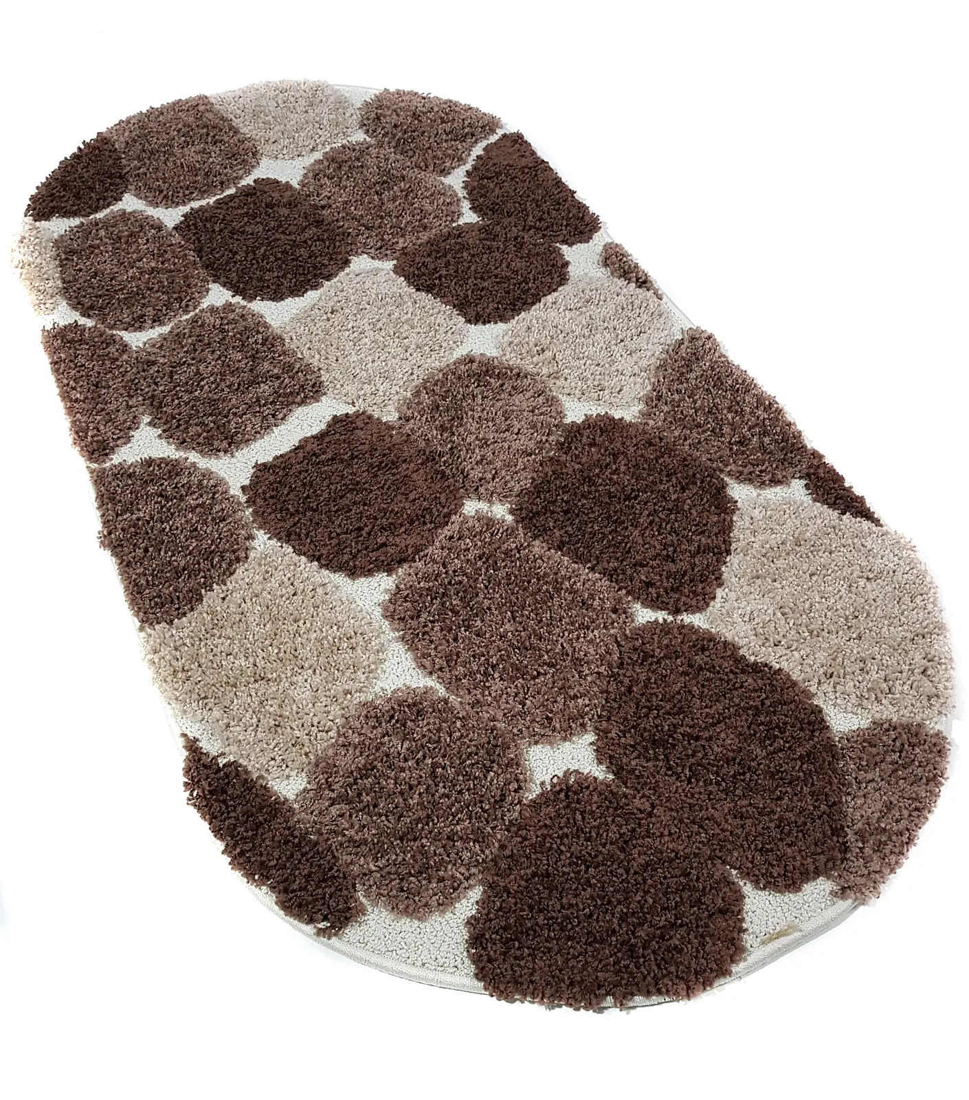 Ворсистий килимок Plush Loop cream 8968A