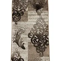 Килим фризе з невисоким ворсом Macio бежевий Beige 03915A