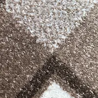 Килим фризе з невисоким ворсом Macio бежевий Beige 02664A