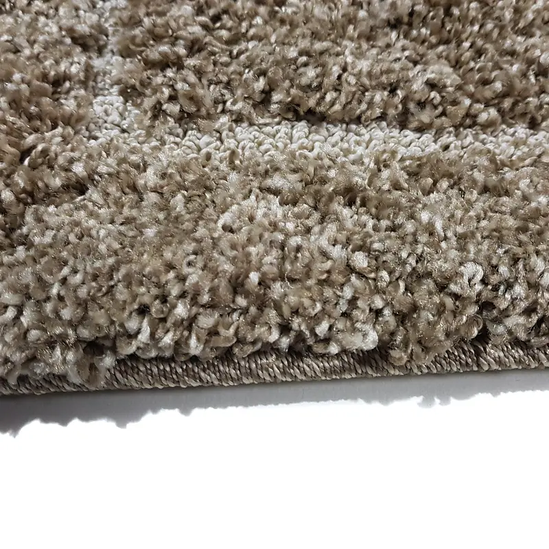 Ворсистий килимок Plush Loop beige A361D