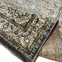 Килим хітсет з невисоким щільним ворсом Luxia Gray 8582E